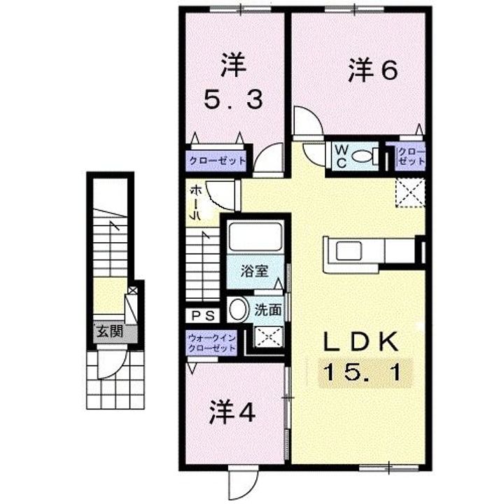 パーク ヴィラの間取り