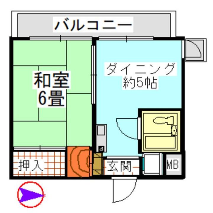 マインハイム・スエヨシの間取り