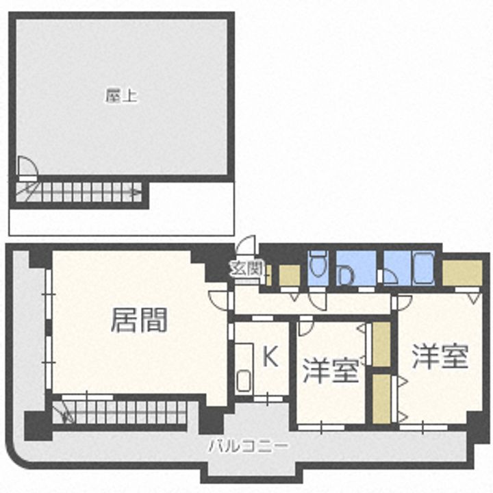 メープル元町の間取り
