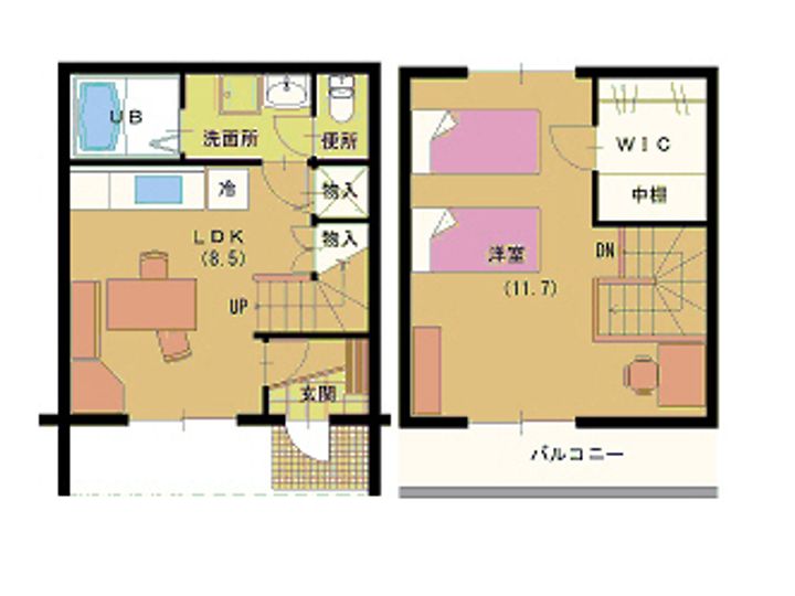 静岡県裾野市佐野(一戸建)の賃貸物件の間取り