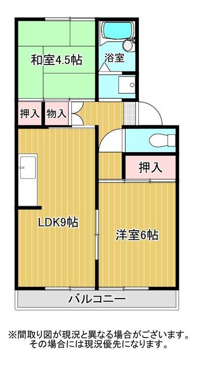 オークハウスの間取り