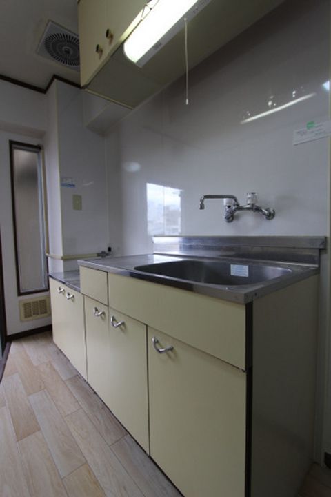 柳川ビルのキッチン