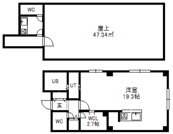 M-STORAGE813の間取り