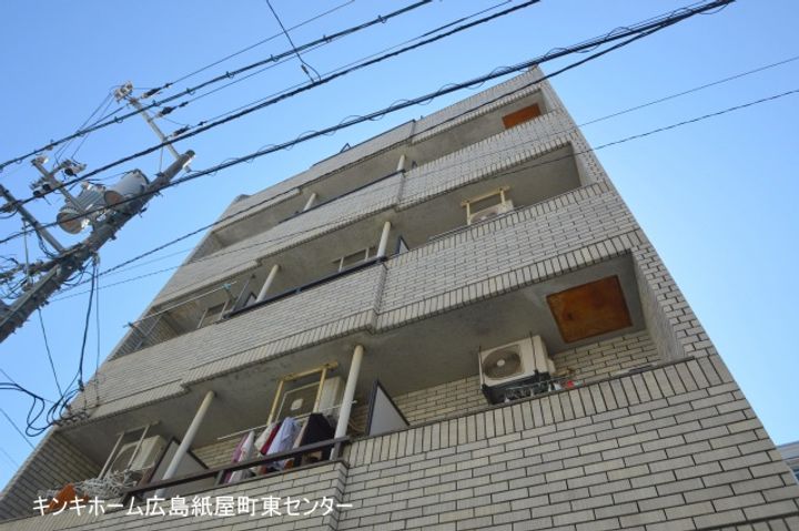 広島県広島市中区南竹屋町(マンション)の賃貸物件の外観