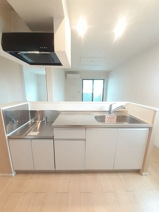 広島県福山市駅家町大字上山守(アパート)の賃貸物件のキッチン