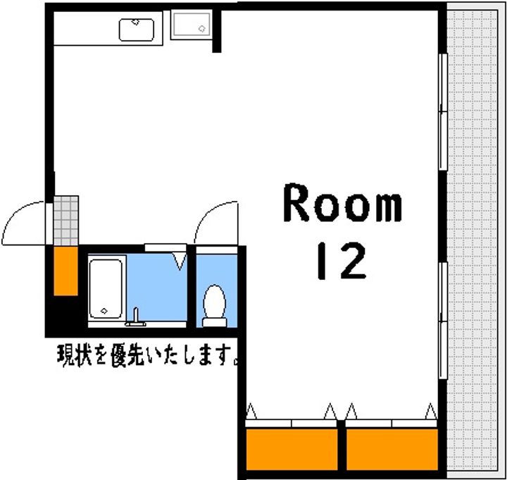 コーポ藤田の間取り