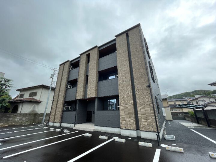 岡山県倉敷市羽島(アパート)の賃貸物件の外観