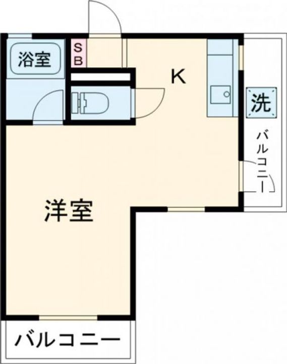 シャトーナベシマの間取り