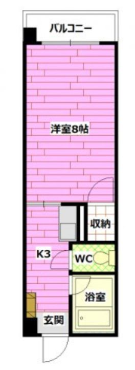 ウエルス21の間取り