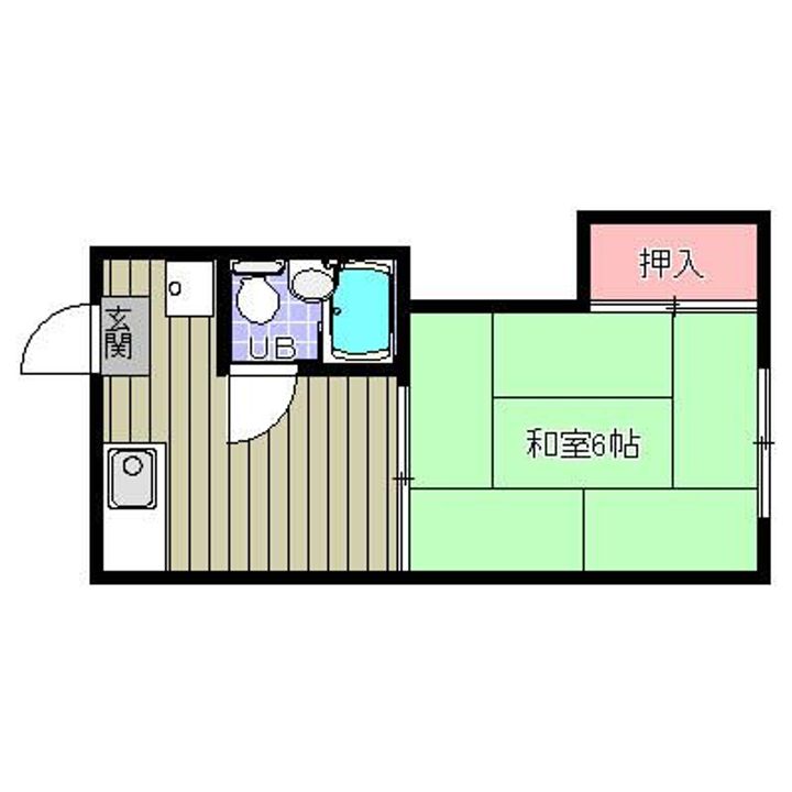 シャトー入谷の間取り