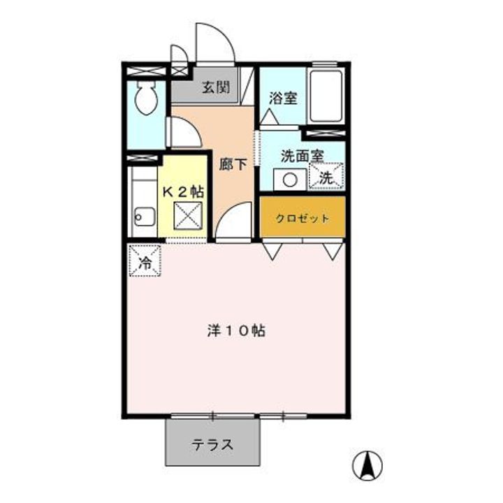 梟の丘 Dの間取り