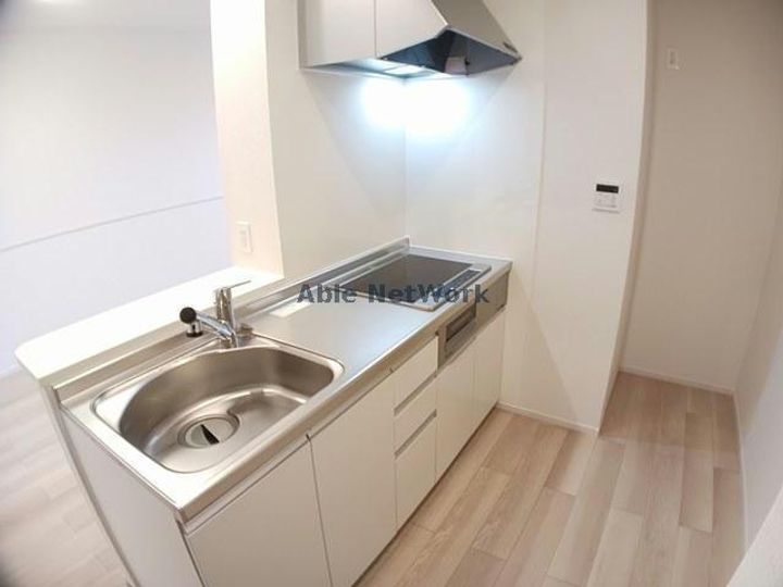 岐阜県安八郡安八町牧(アパート)の賃貸物件のキッチン