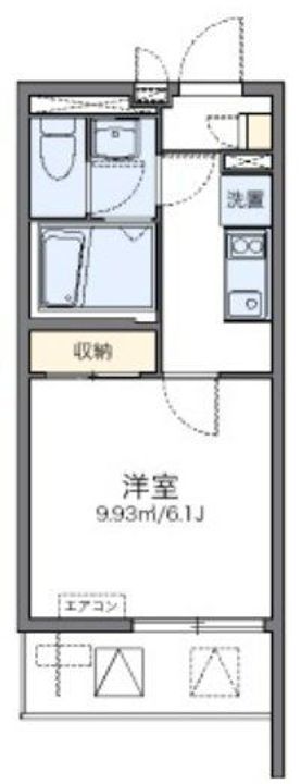 埼玉県さいたま市大宮区東町2(アパート)の賃貸物件の間取り