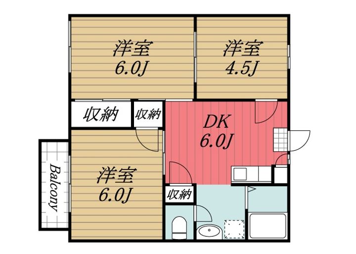 千葉県市原市馬立(アパート)の賃貸物件の間取り