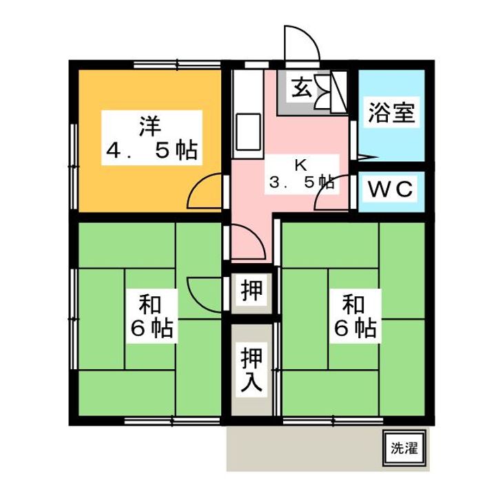 サニーコーポの間取り