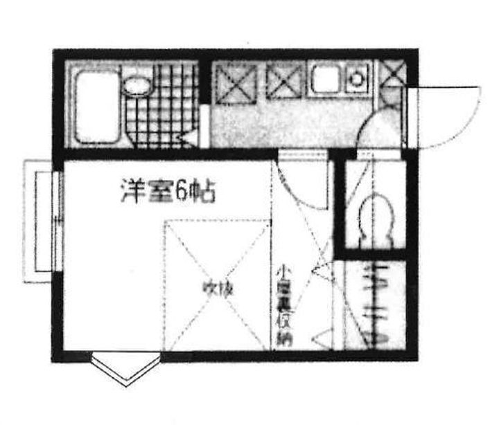 ディアコート平間IIIの間取り