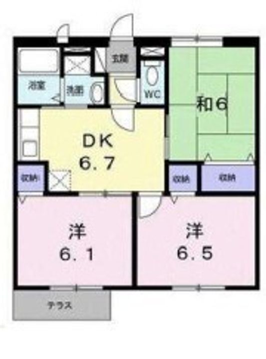 フォレストパークIIの間取り