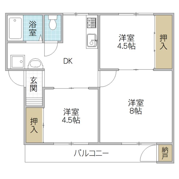 リエス笠原の間取り