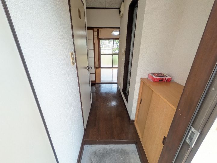 グリーンハイツ打越の玄関