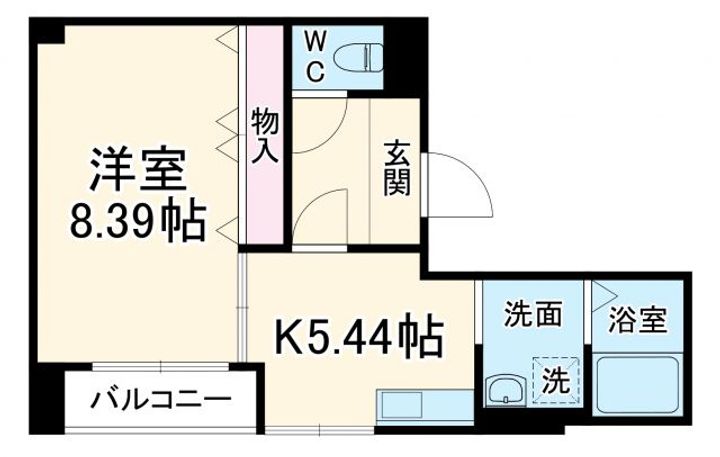 S-FLAT北野の間取り