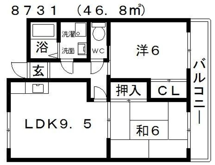 ルネアルマーニの間取り
