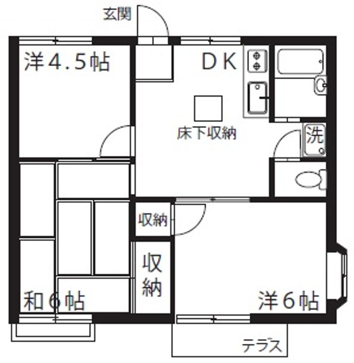ファミユーユ橋本3の間取り