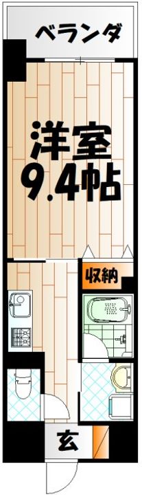 クルーズ レーヌの間取り