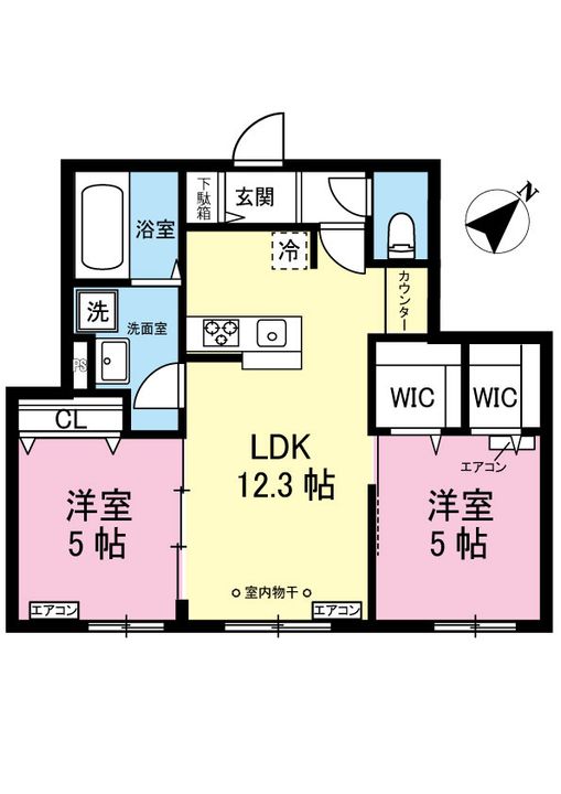 【新築】(仮称)アリヴィオ白井坂の間取り