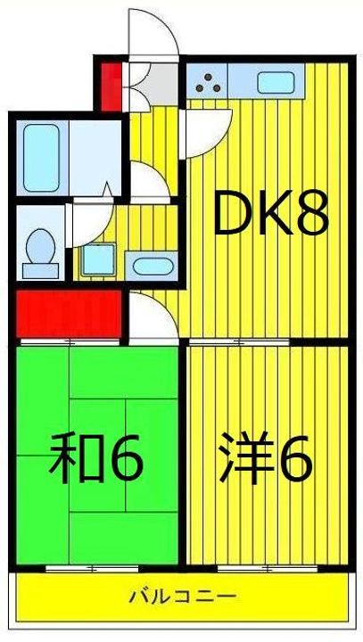 江藤マンションの間取り