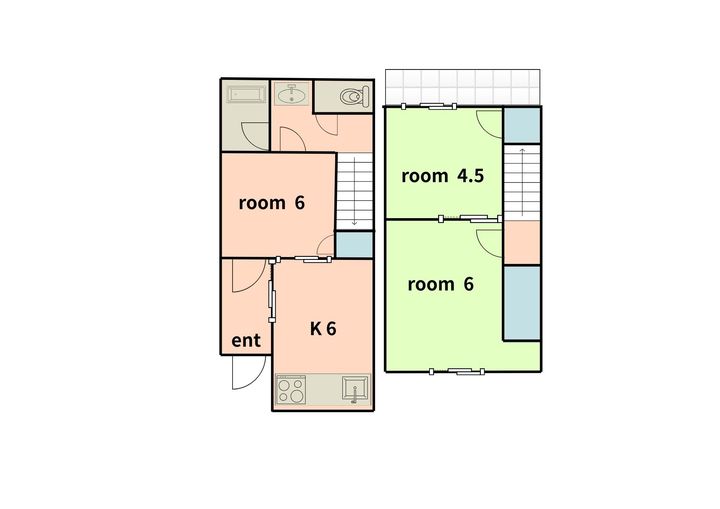 大阪府堺市北区百舌鳥梅北町4(一戸建)の賃貸物件の間取り