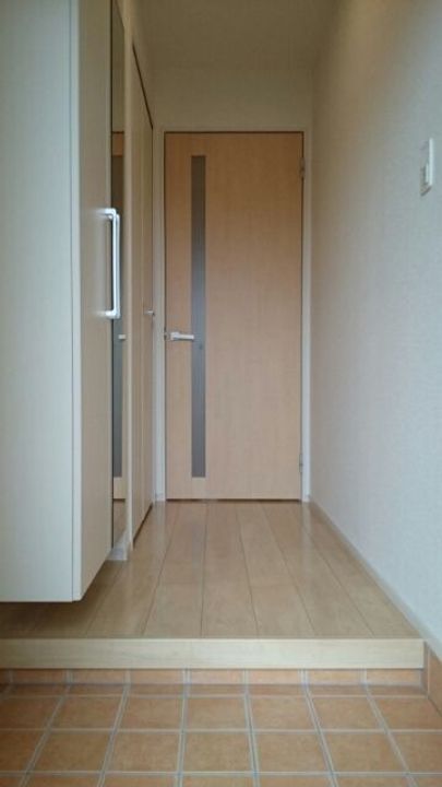 群馬県邑楽郡大泉町大字古海(アパート)の賃貸物件の玄関