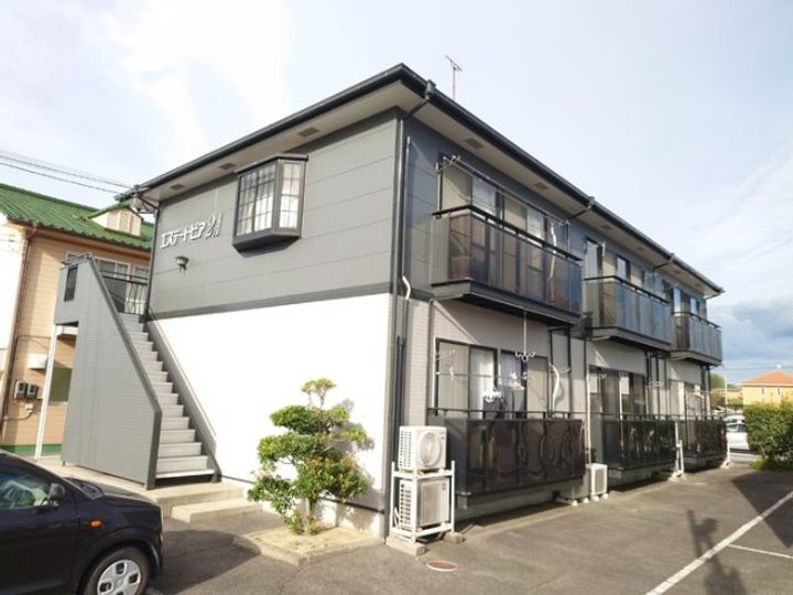 広島県福山市神辺町大字新徳田(アパート)の賃貸物件の外観