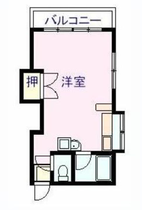 鹿児島県鹿児島市西田1(マンション)の賃貸物件の間取り
