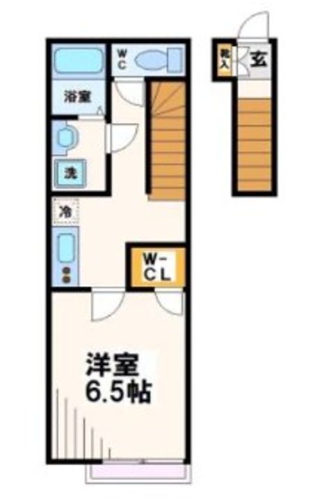 神奈川県鎌倉市台3(アパート)の賃貸物件の間取り