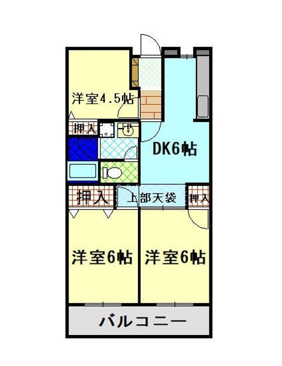 グリーンパーク田園14号の間取り