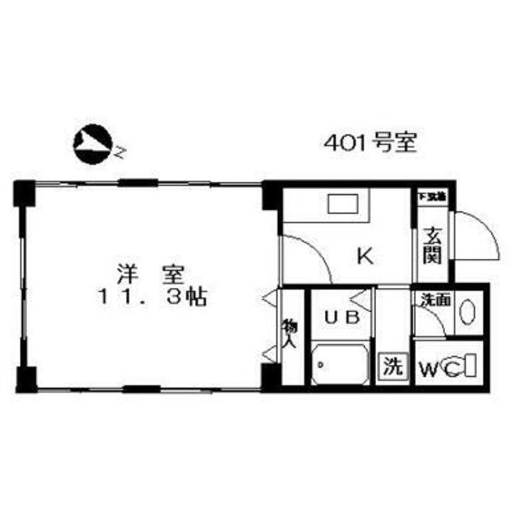 宮崎ビルの間取り