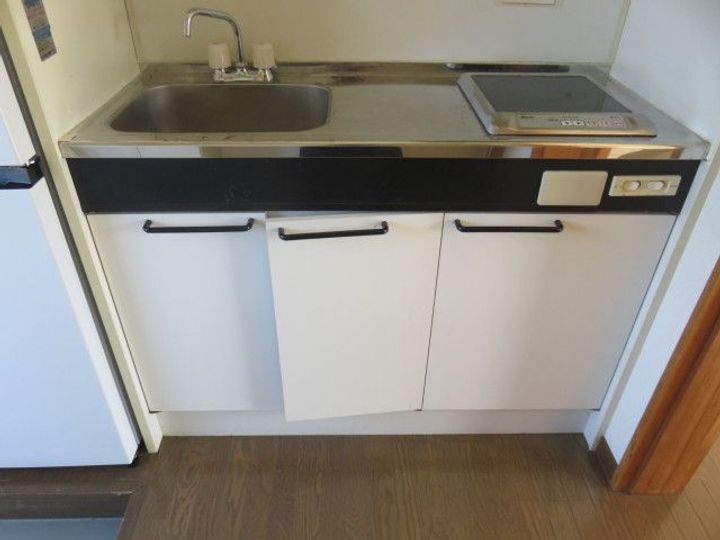 奈良県奈良市山陵町(アパート)の賃貸物件のキッチン