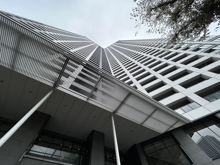 勝どきザ・タワーの外観