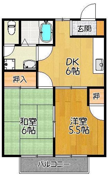 ロジュマン・Jの間取り