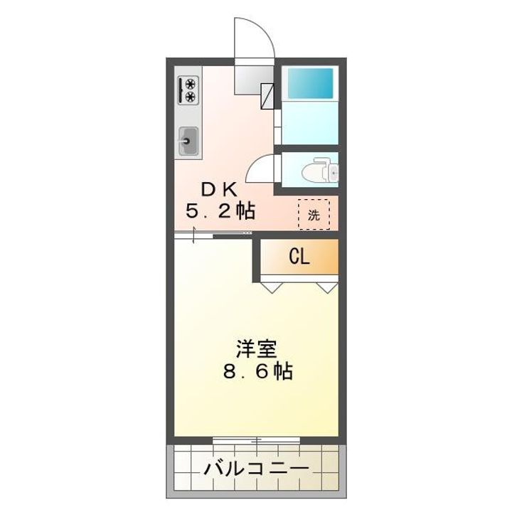 コフレ朝霧の間取り