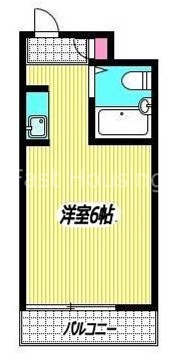 東京都中野区新井2(マンション)の賃貸物件の間取り