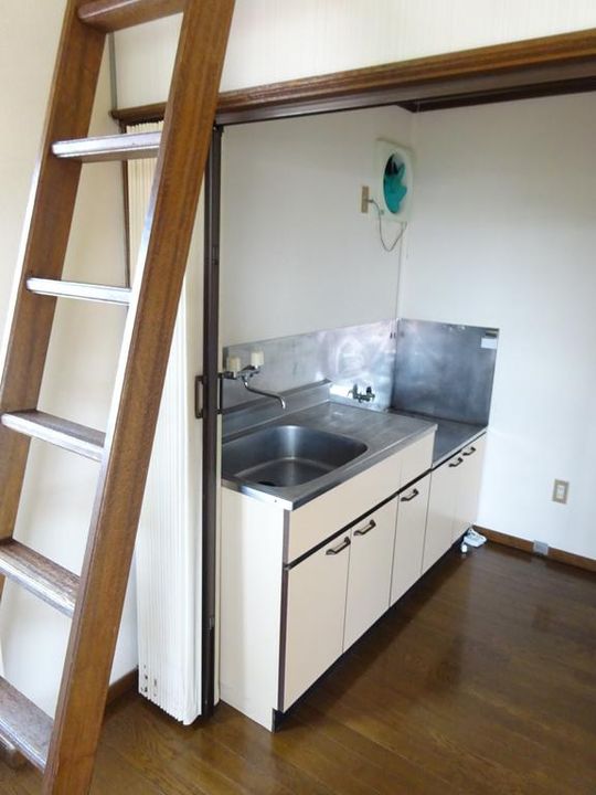 パラドール21のキッチン