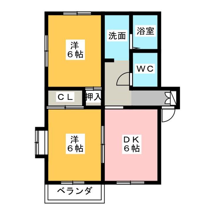 サンディアル大橋の間取り