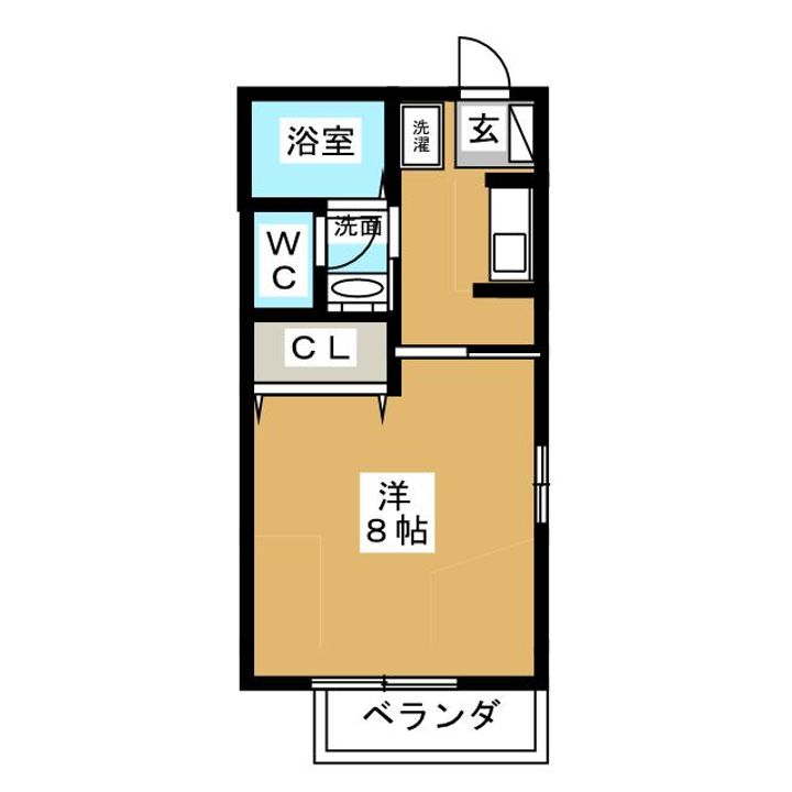 コーポFUJI IIの間取り