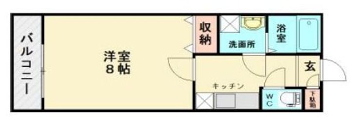 Y’sスクエア菜畑の間取り