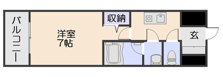 ジュネス自由ヶ丘の間取り