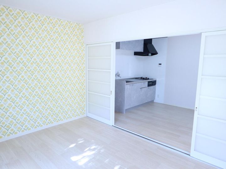 コーポ外村の居間