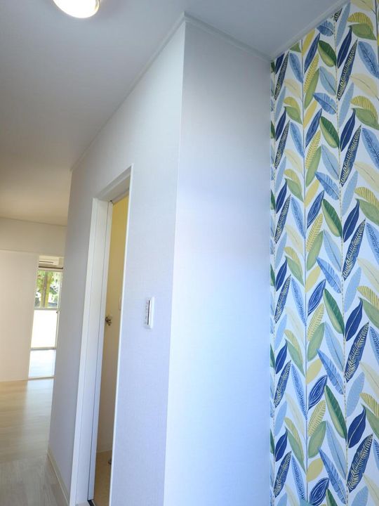 コーポ外村の玄関