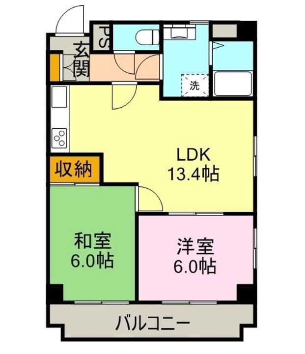 ツインズマンションの間取り