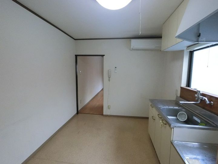 藤代ハイツの玄関